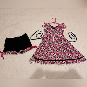 Eliza Kate Bamboo Soccer Print Dress with Matching Shorts